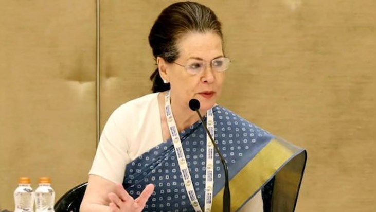 Sonia Gandhi elected leader of Congress Parliamentary Party Sonia Gandhi elected leader of Congress Parliamentary Party