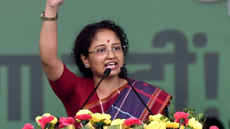 Former CM Hemant Soren's wife Kalpana Soren became MLA, now Former CM Hemant Soren's wife Kalpana Soren became MLA, now