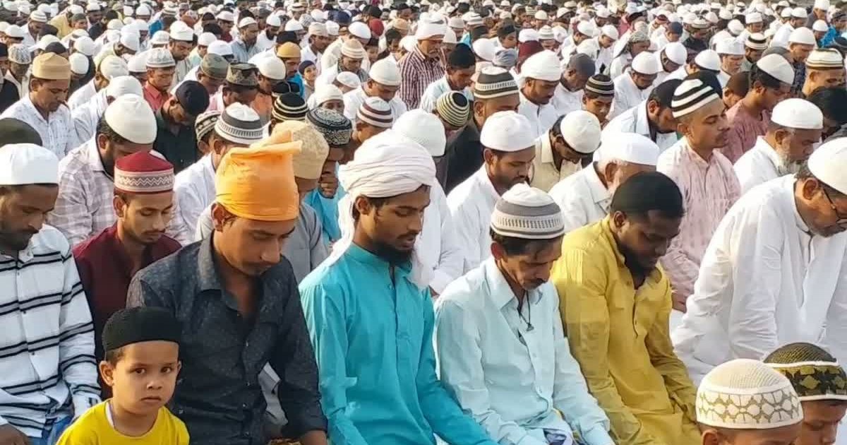 On the occasion of Bakrid, mass prayers were held at many pl