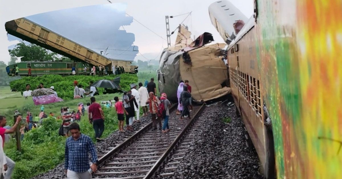 Horrible train accident, 5 dead so far, 25 injured