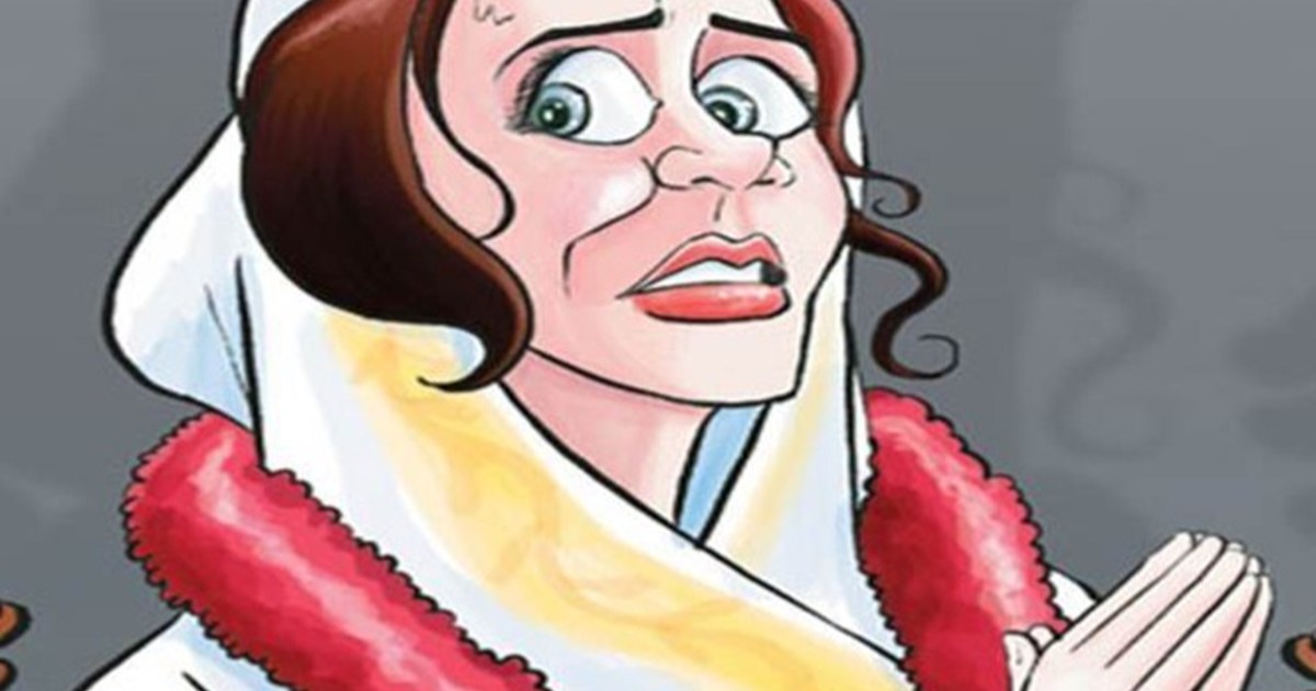 A woman leader's chair was taken away because of her childre