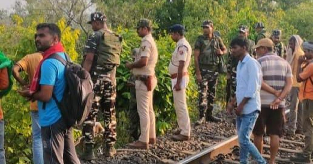 Big conspiracy failed, cane bomb found on railway track