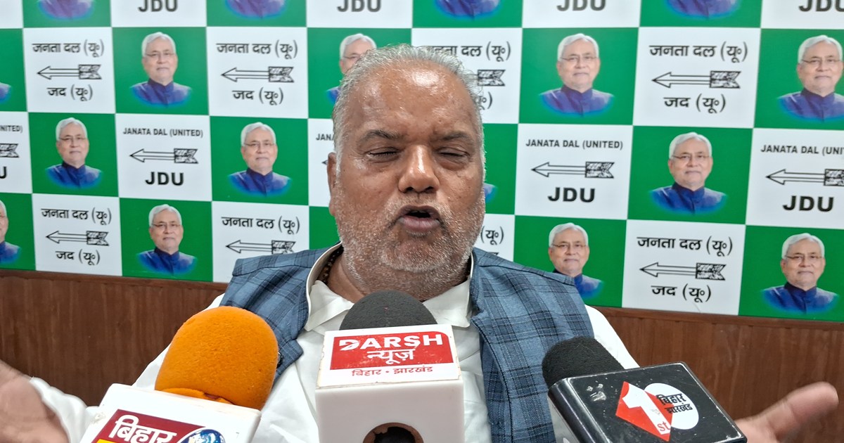 Om virla ko loksbha spikr bnne pr mntri shrwan kumar ne bdha