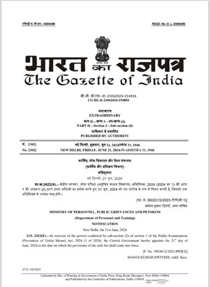 New law implemented on paper leak, 10 years imprisonment and New law implemented on paper leak, 10 years imprisonment and