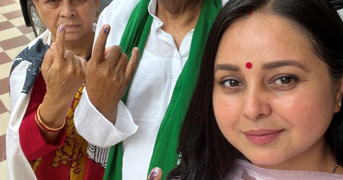 Lalu-Rabri cast their vote