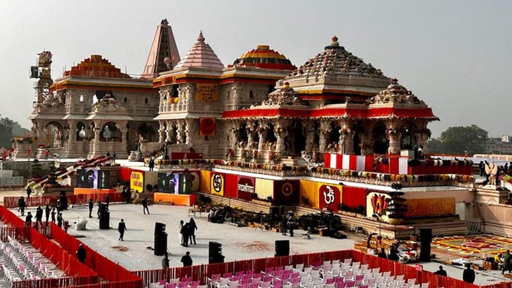BREAKING: Soldier deployed for security of Ayodhya's Ram Tem BREAKING: Soldier deployed for security of Ayodhya's Ram Tem