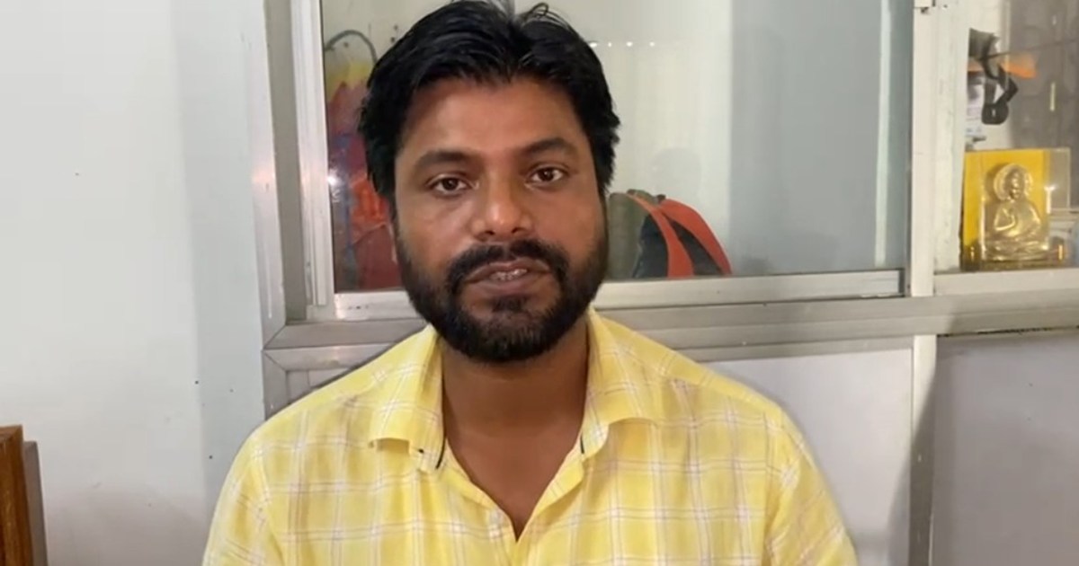 Kk pathk par vidhayk sandip ka byan