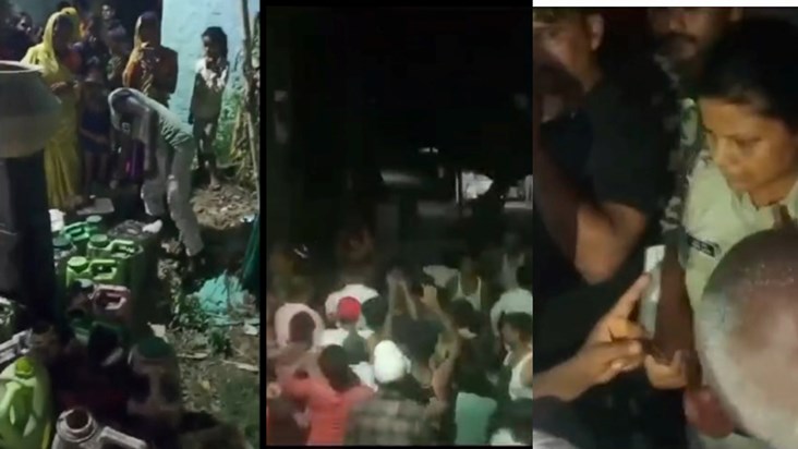 When the villagers started doing the work of the police, the