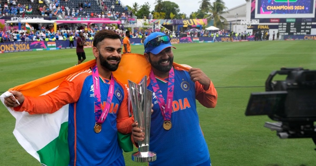After winning the T-20 World Cup, Rohit Sharma and Virat Koh