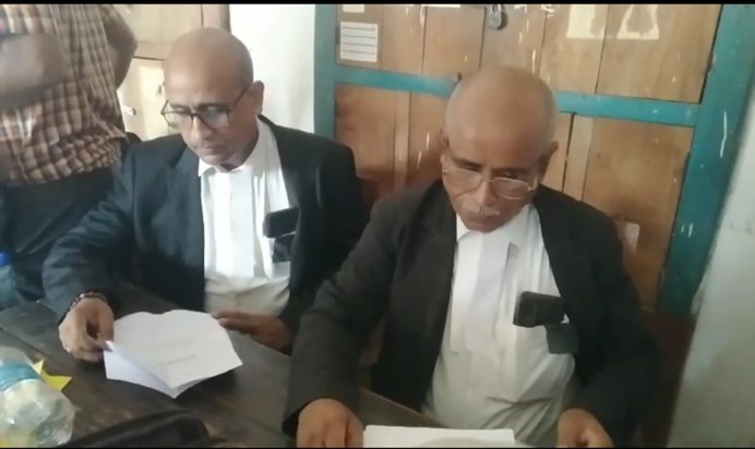 The state's lawyers are angry with the murder of father and The state's lawyers are angry with the murder of father and