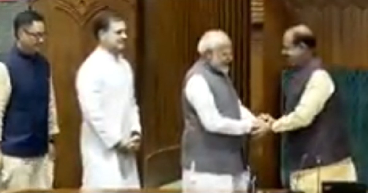 INDIA alliance candidate loses, Om Birla again becomes Lok S