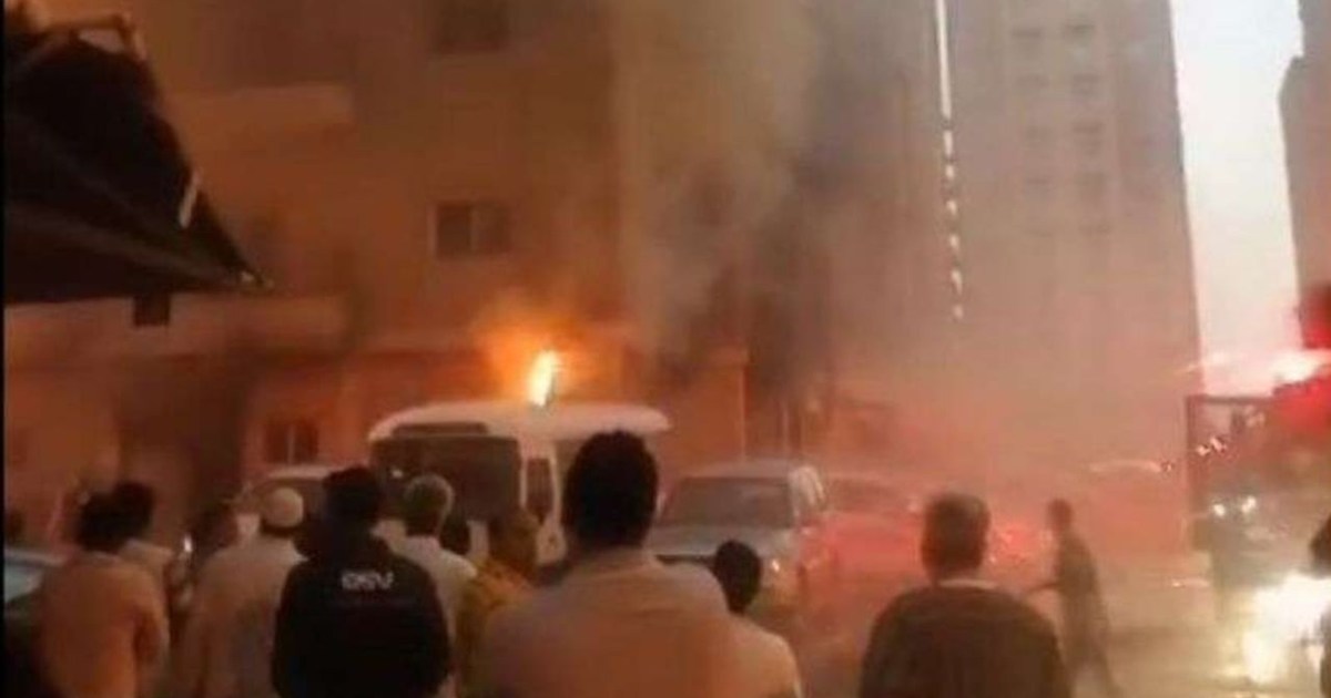 More than 40 Indians died in a building fire in Kuwait, many