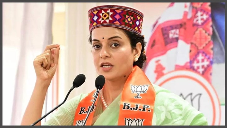 Bollywood actress and BJP MP Kangana was slapped by a CISF j
