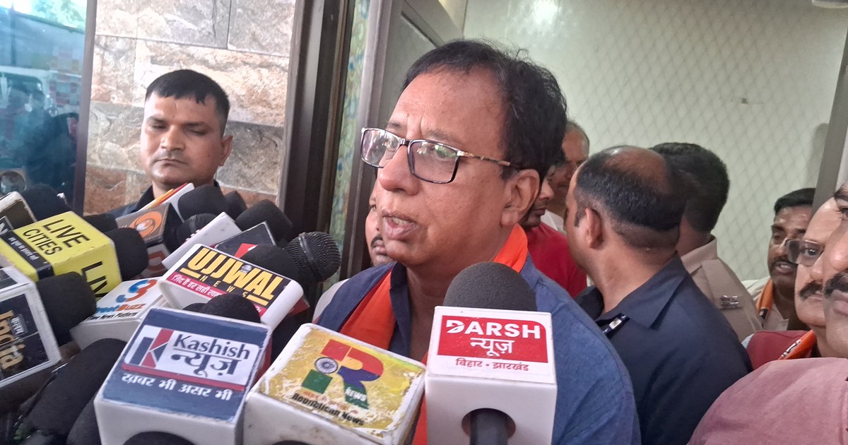 Bjp sansd sanjy jsval ka byan