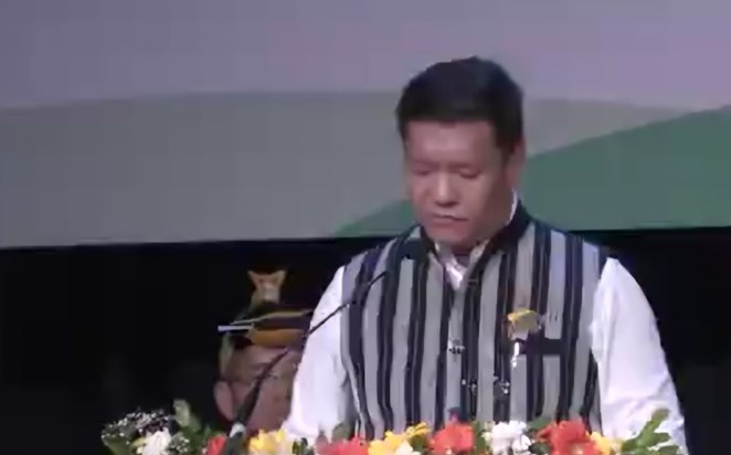 Pema Khandu took oath as Chief Minister of Arunachal Pradesh Pema Khandu took oath as Chief Minister of Arunachal Pradesh