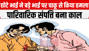 Younger brother attacked elder brother over family property, wife said brother in law...