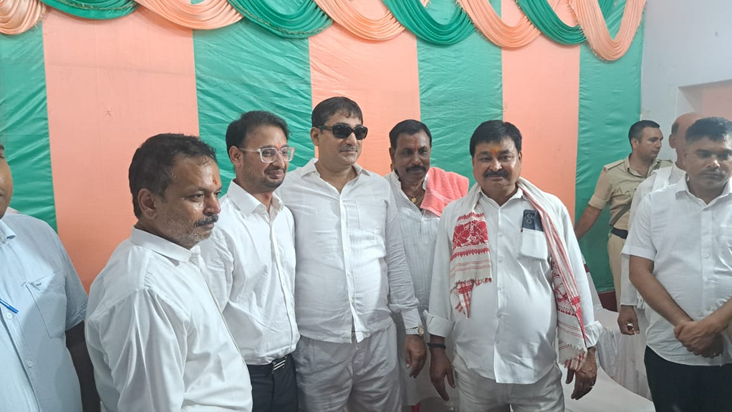 Vidhayak Siddharth Saurabh ne 41 sadkon ka shilanyas, 50 cro