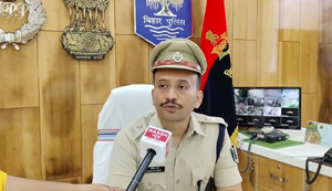 patna ssp kartikeya sharma: patna ssp ka aparadhiyon ko khuleaam chetavani, golii kaa javaab goli se di jaegi... SSP Kartikeya Sharma