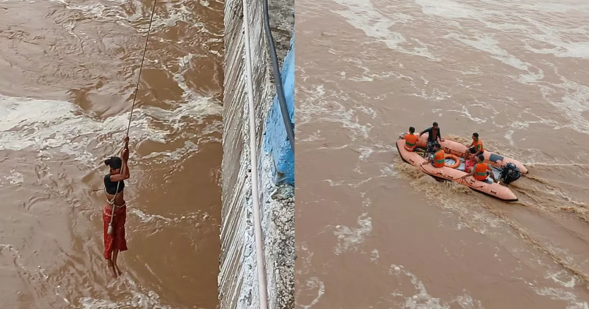 Bihar Flood: Falgu river wreaked havoc, many lives trapped i