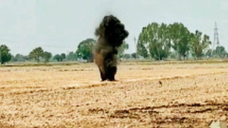 Dhamake ke saath diffused hua hand grenade: Raxaul border pa