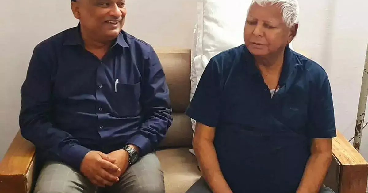 FIR filed against Lalu Yadav's close RJD MLC Sunil Singh and