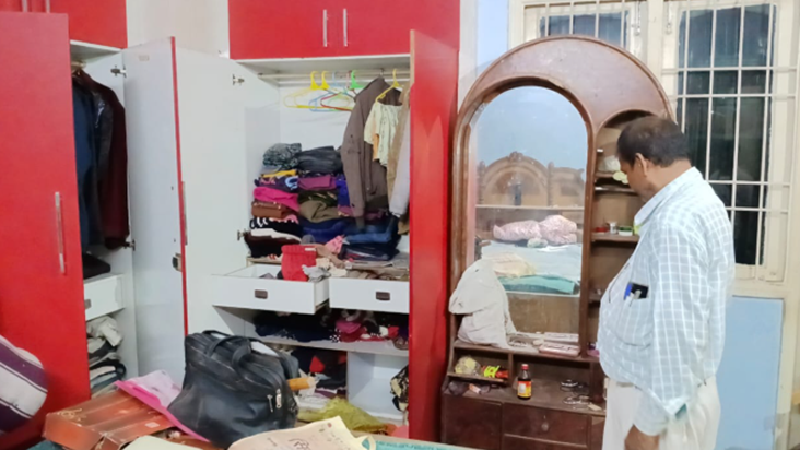 Patna me choron ka tandav: Ek hi raat me 6 flaton ko banaya 