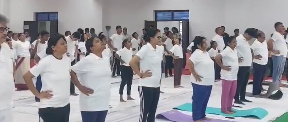 Antarrashtreey yog divas par 130 sthanon par hua record tod 