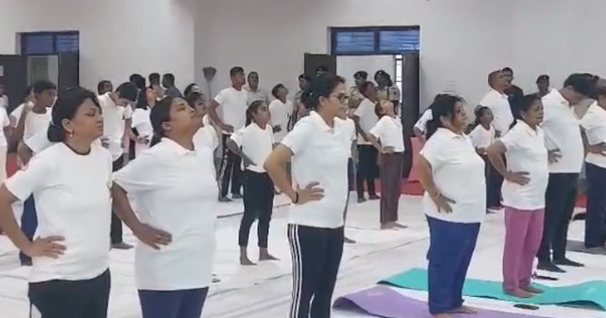 Antarrashtreey yog divas par 130 sthanon par hua record tod 