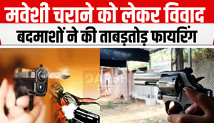 The miscreants opened fire over cattle grazing, then...