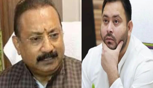 "Jamaai politics par Bihar ki siyaasat mein macha bawaal, Mantri Ashok Chaudhary ne Tejaswi aur Lalu ko diya muh tod jawaab"