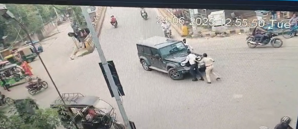 Bihar Crime : Patna mein Thar malik ki manmani, police par c