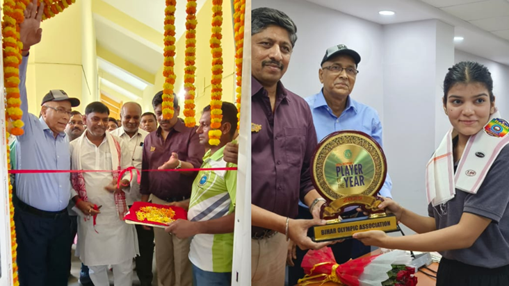 Patliputra Khel Parisar mein Bihar Olympic Association ke na