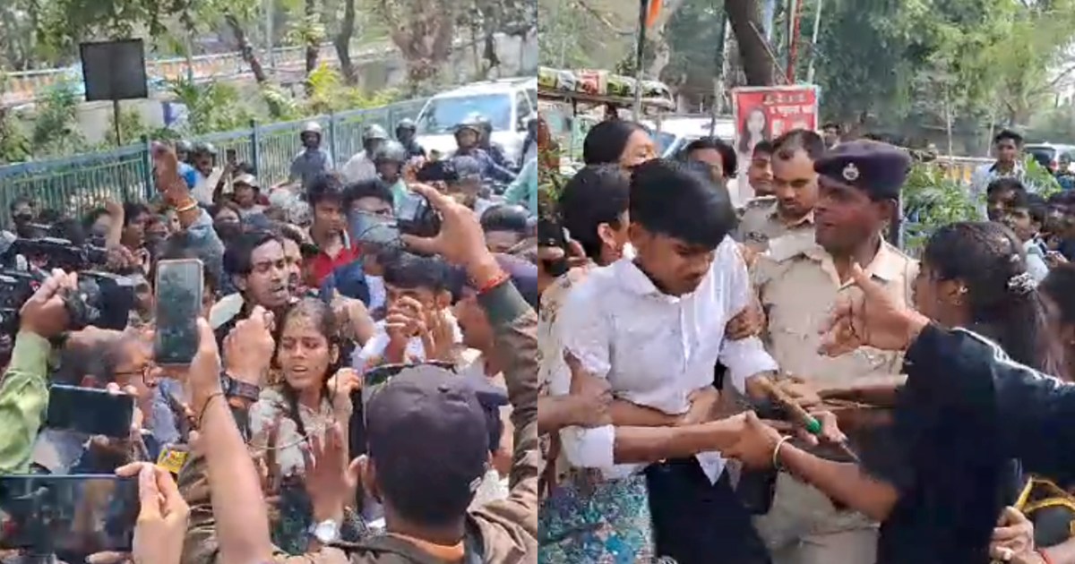 11th class students showed tremendous anger, said- 'If you h