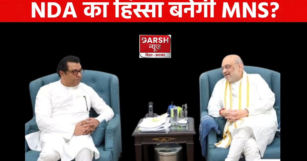 Raj Thackeray Meets Amit Shah