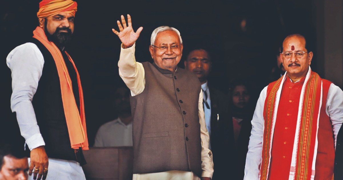 Departments have been divided in Nitish's cabinet, see the c