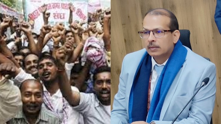 ACS KK Pathak in full form, employed teachers' heartbeats fa