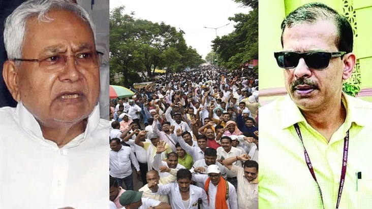 Employed teachers challenged the government and KK Pathak re