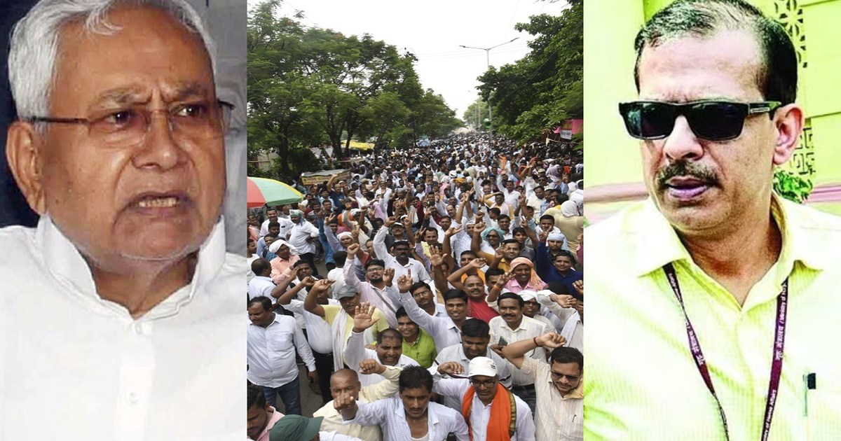 Employed teachers challenged the government and KK Pathak re