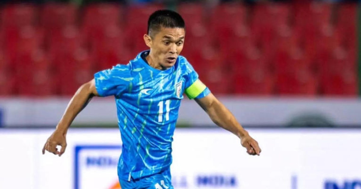 Sunil Chhetri's comeback created a sensation, scored a brill