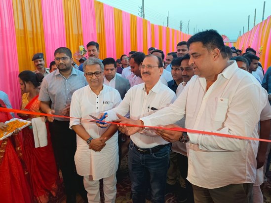 Minister Nitish Mishra inaugurated four industrial units in Minister Nitish Mishra inaugurated four industrial units in