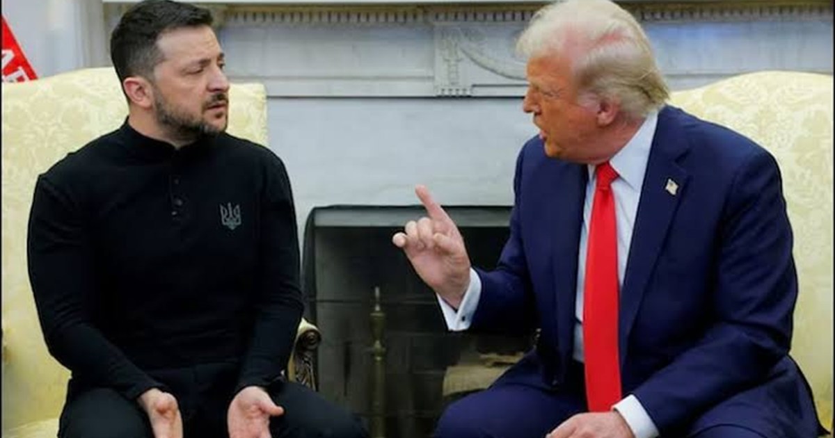 The world is divided over the heated debate between Trump an