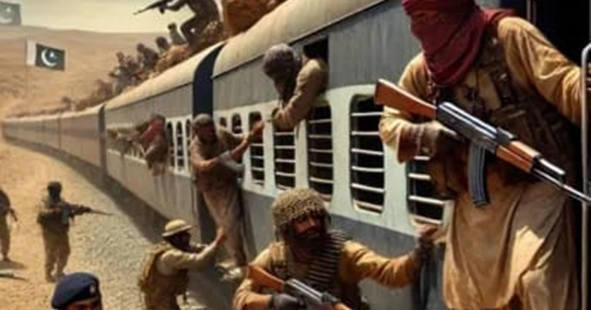 Train hijacked with 500 passengers, many passengers includin