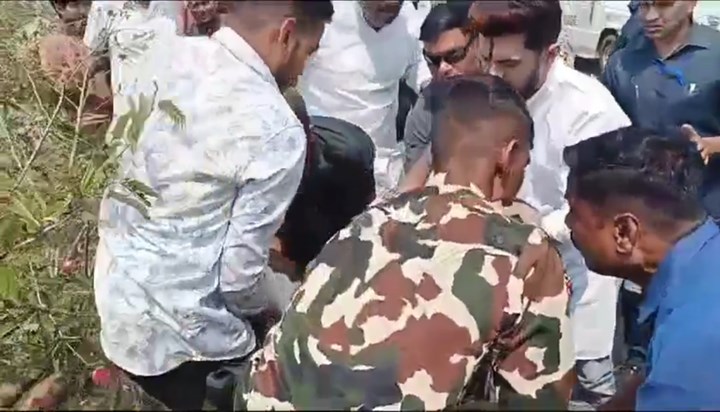 Union Minister Chirag Paswan once again showed his human sen Union Minister Chirag Paswan once again showed his human sen