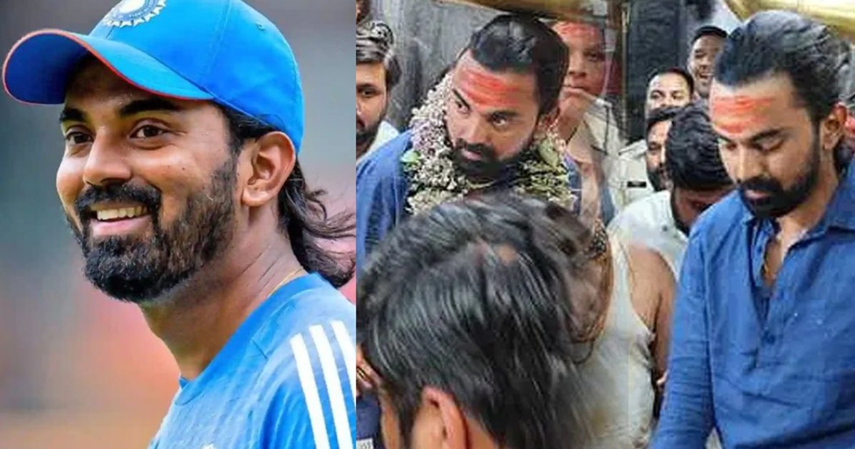 KL Rahul reached Bappa's refuge, took his blessings before t