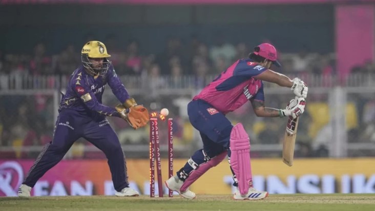 KKR registered a strong win, defeated Rajasthan Royals by 8 KKR registered a strong win, defeated Rajasthan Royals by 8