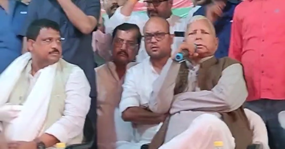 Lalu Prasad's big election promise to make Tejaswi the CM