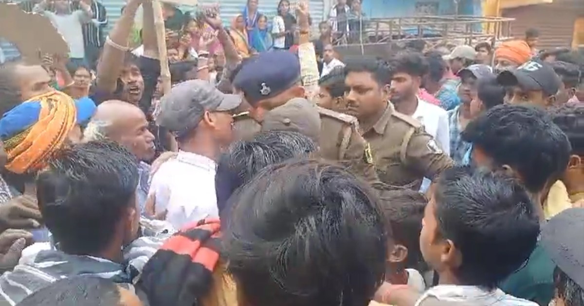 Ruckus in Darbhanga after the death of a missing youth, atta