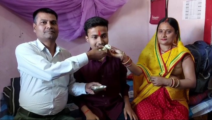 Master sahab's son from Jehanabad secured fifth rank in matr Master sahab's son from Jehanabad secured fifth rank in matr