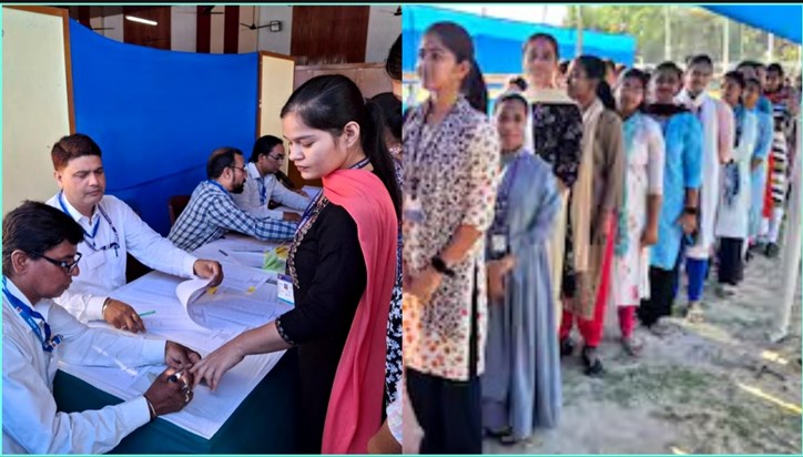 Voting and enthusiasm for student union elections in Patna U Voting and enthusiasm for student union elections in Patna U