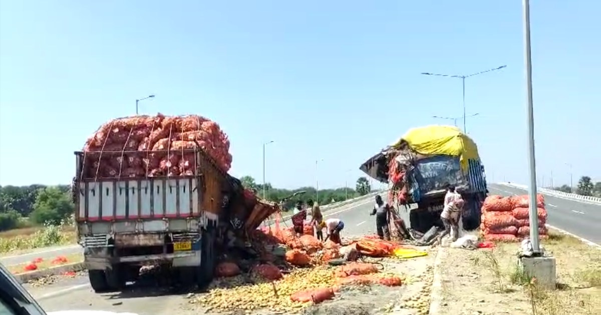 The owner himself took the steering of the truck and died in